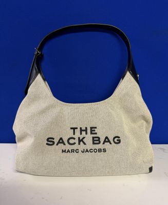 marc jacobs the sack bag canvas tote bag
