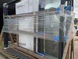 a large machine that is sitting on the side of the road