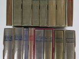 a lot of books that are sitting on a table