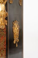 Meuble à hauteur d'appui en bois noirci en marqueterie de st… (photo 3)