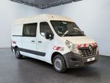 an image of a white van parked in a garage