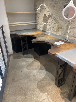 244/ Art Industriel de la fin du XIXe siècle Important établ…