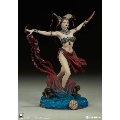 1 figurine Court of the Dead - Statuette Gethsemoni Queens Conjuring - Photo 1
