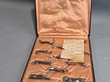 a case that has a bunch of scissors in it