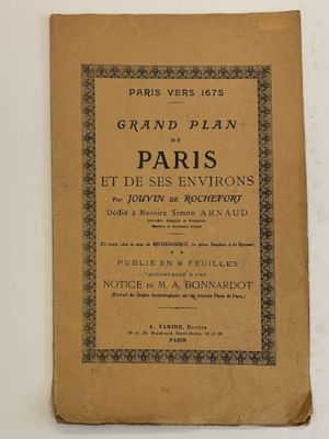 an old book with a black and white title on it
