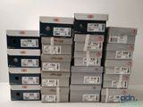 many boxes of shoes that are stacked on top of each other