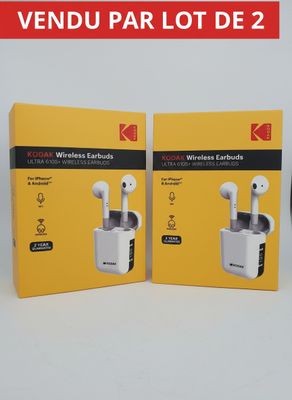 Lot de 2 KODAK - Écouteurs sans fil TWS - ULTRA 610S+ - Blue…