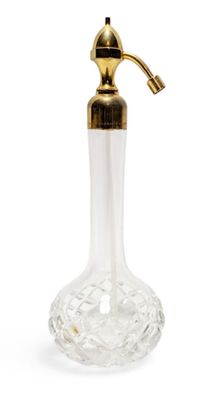 Marcel FRANCK Flacon de parfum en verre moulé pressé à décor…