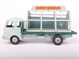 a toy truck with a window on the back of it