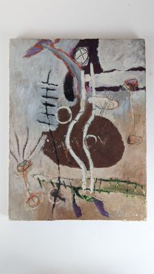 une image d'un tableau sur le mur d'une pièce