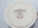 a close up of a coffee cup with a label on it