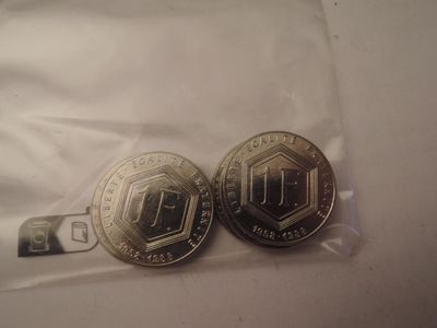 Monnaies France - 1 Franc DE Gaulle 1988 Variete Sans …