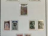 a picture of a picture of a collection of stamps in a frame