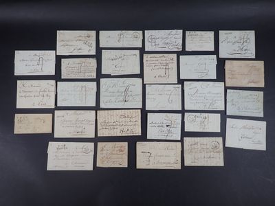 Troyes-Marques Postales EN Port DÜ Avec Taxes Manuscrites A …