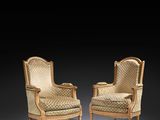 paire de fauteuils de style Louis II