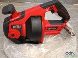 a picture of a corded saw on a plastic bag