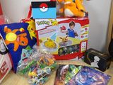 a lot of pokemon toys on the table