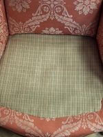 Bergère à dossier plat en bois à décor mouluré et sculpté de… (photo 6)