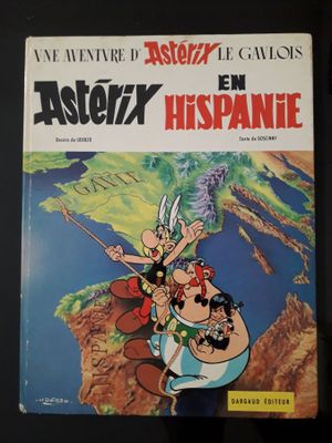 la couverture du magazine « Astérix et l'Hispanique »