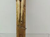 a wooden crucif with a cross on top of it