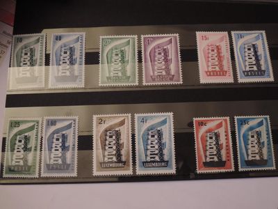 Timbres Europa ** Annee 1956 (Manque 3F Luxembourg) SU…