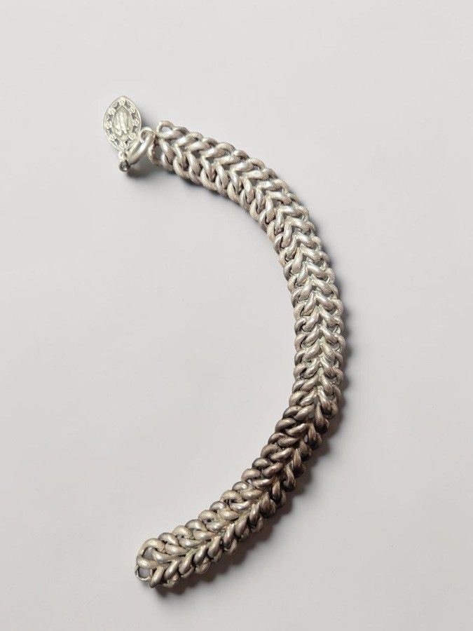 Bracelet ancien en argent, 800 °/°°. poids: 19.8gr