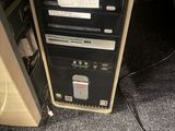 a computer that is sitting on top of a desk
