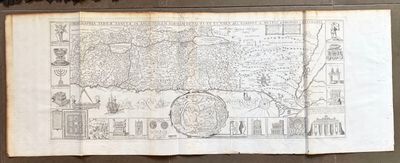 une vieille carte de la ville de Londres dessinée sur un bout de papier