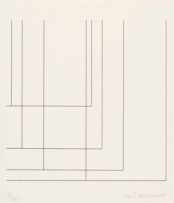 une image représentant un dessin en noir et blanc d'un carré avec des lignes