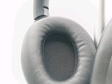 a pair of headphones that are sitting on a stand
