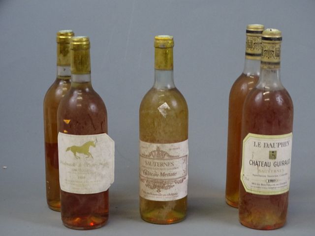 MADEMOISELLE DE SAINT BLANC, Sauternes, MEB à la propriété, 2 bou...