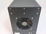a black box with a fan on top of it