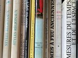 many books that are in a box together