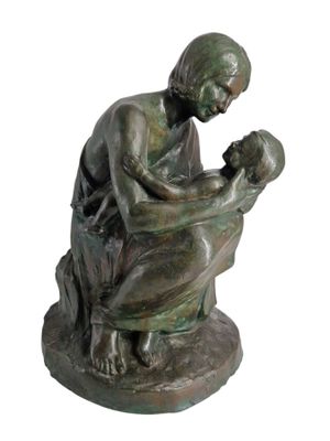 Joseph EBSTEIN (1881-1961), "Tendresse", Circa 1925-1928, br… - Photo 1