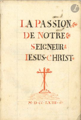 RELIGION. 2 manuscrits, XVIIIe siècle.