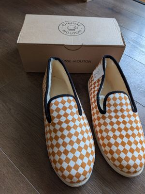 Paire de charentaises de marque CHAUSSE MOUTON