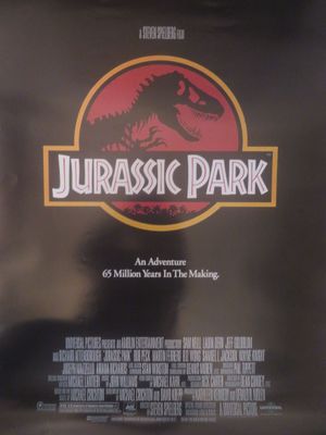 une affiche du film « Jurassic Park »