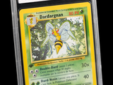 a close up of a card with a picture of a bee on it