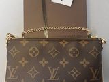 louis vuittou wallet purse with chain strap