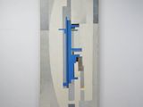 an image of a painting hanging on a wall in a room