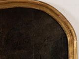 a picture of a painting of a deer in a mirror