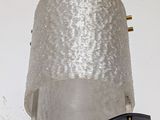 a lamp that is hanging from the ceiling