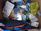 a box full of various items that are in it