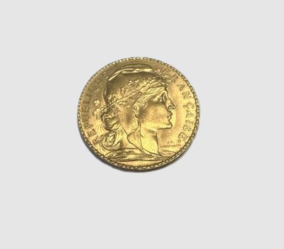 Pièce de 20 Francs COQ MARIANNE 1912