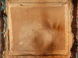 a picture of a dirty picture in the middle of the frame