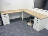 an image of a corner desk in an office