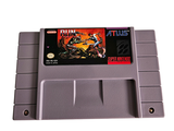 an image of a nintendo game cartridge with a picture of a man on a motorcycle