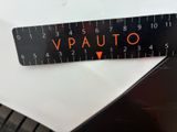 a close up of a ruler on a table