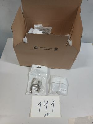 Lot de 4 crémones de fenêtre, avec poignée finition inox, li…