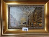 a picture of a painting hanging on a wall